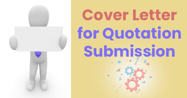 Sample Cover Letter for Quotation Submission