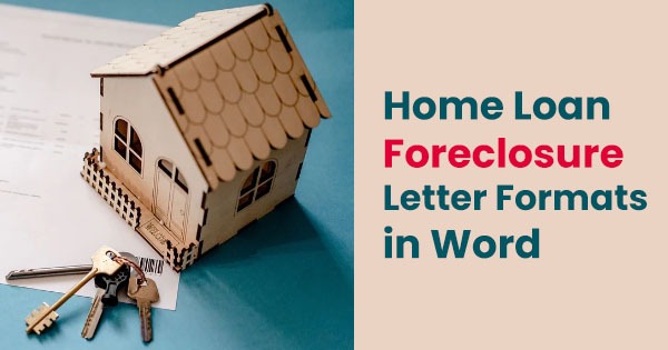 Home loan foreclosure letter formats in word