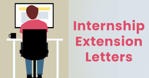 Internship extension letters